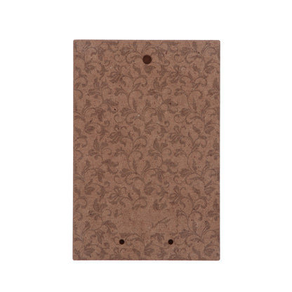 Quadro in legno icona Sacra Famiglia con dettagli argentati. Dimensioni 9x13,5 cm