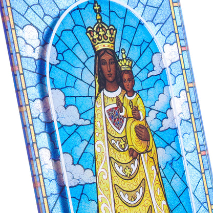 Quadro Madonna di Loreto in Vetro da Tavolo e Parete - 13x18 cm