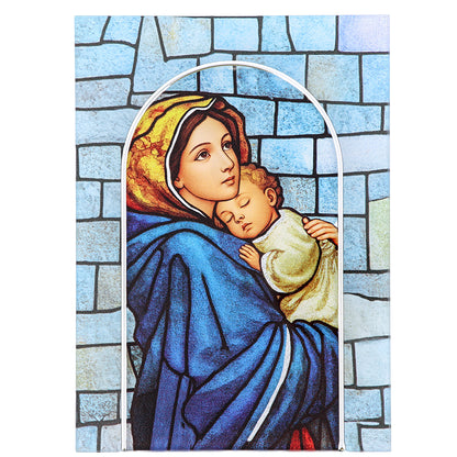Quadro in vetro Madonnina di Ferruzzi 13x18 cm