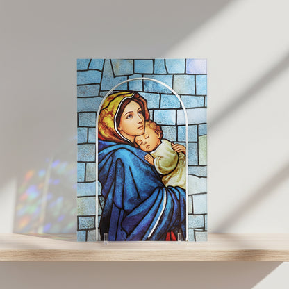 Quadro in vetro Madonnina di Ferruzzi 13x18 cm