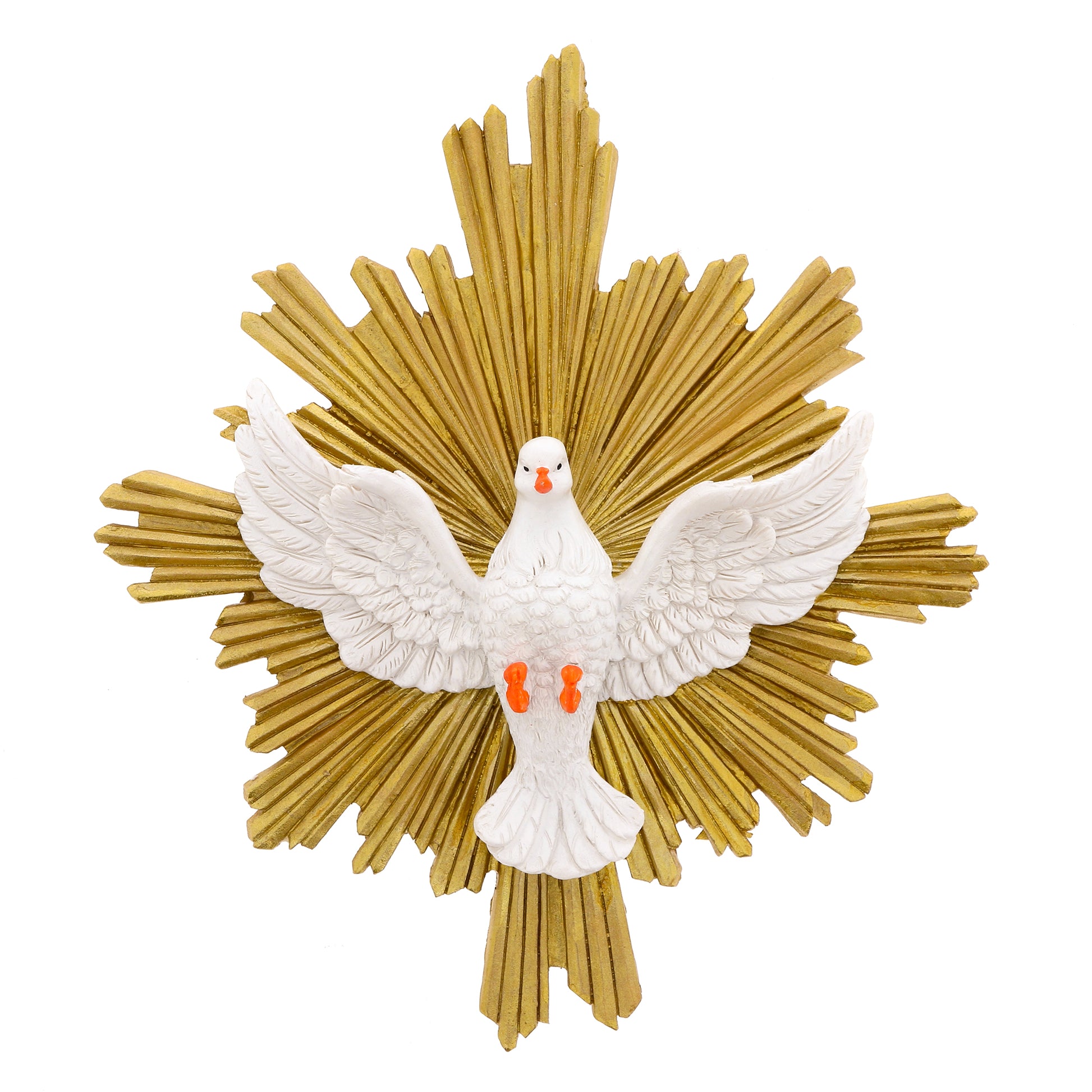 Statua quadro Spirito Santo. Dimensioni 22x24 cm