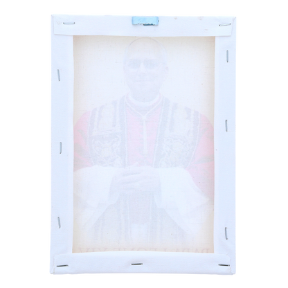 Quadro Tela Papa Leone XIV. Dimensioni 13x18 cm