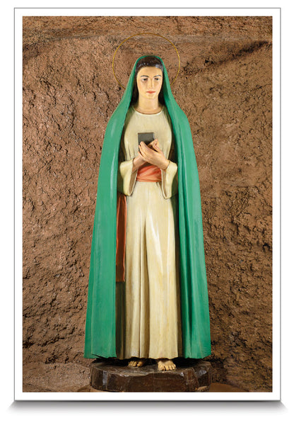 Foto Vergine della Rivelazione 15x20 cm.