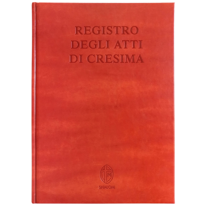 Registro degli atti di Cresima