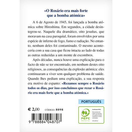 Rezai o Santo Rosário todos os dias e tereis paz