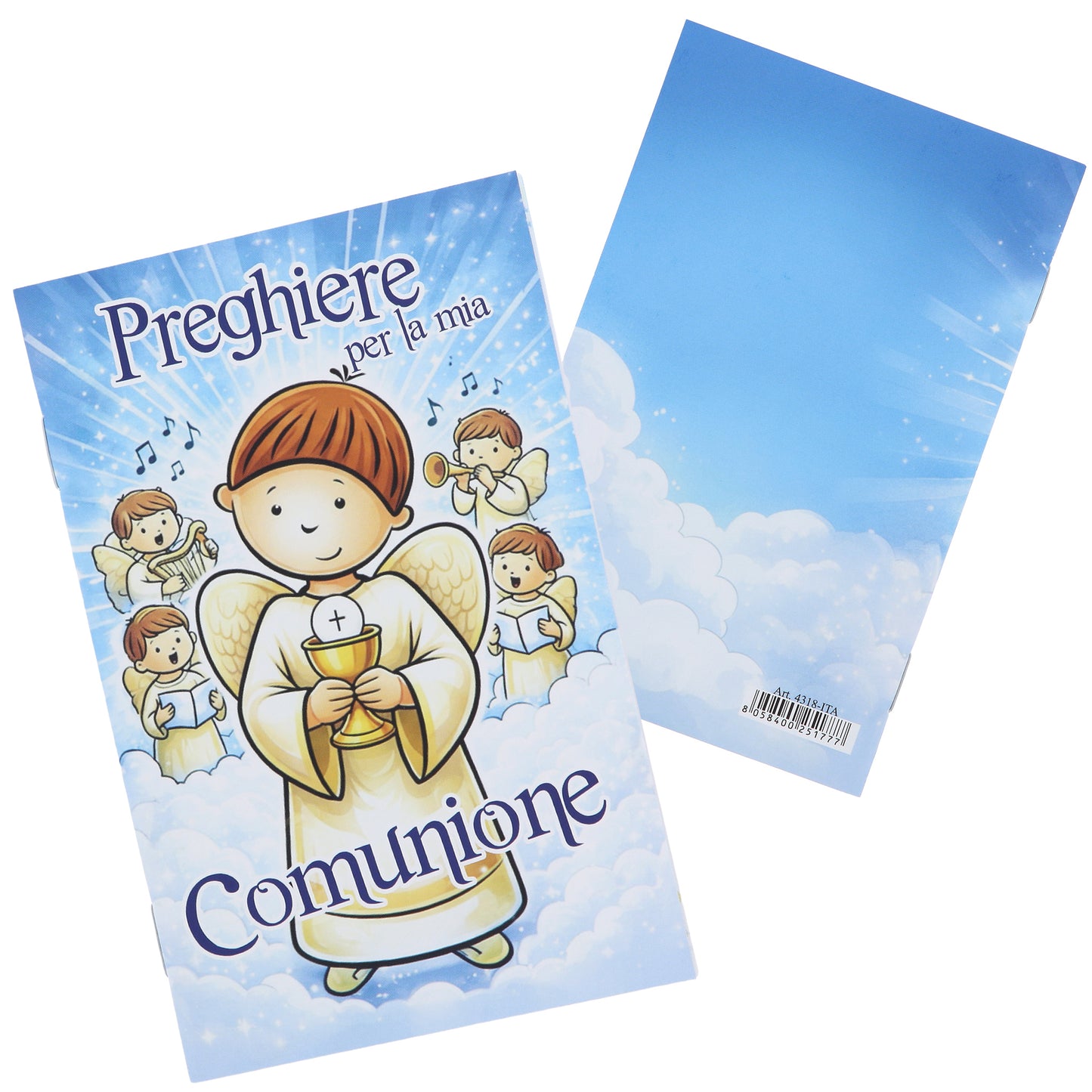 Confezione Libricino Comunione con bracciale multicolor - Ricordo Prima Comunione