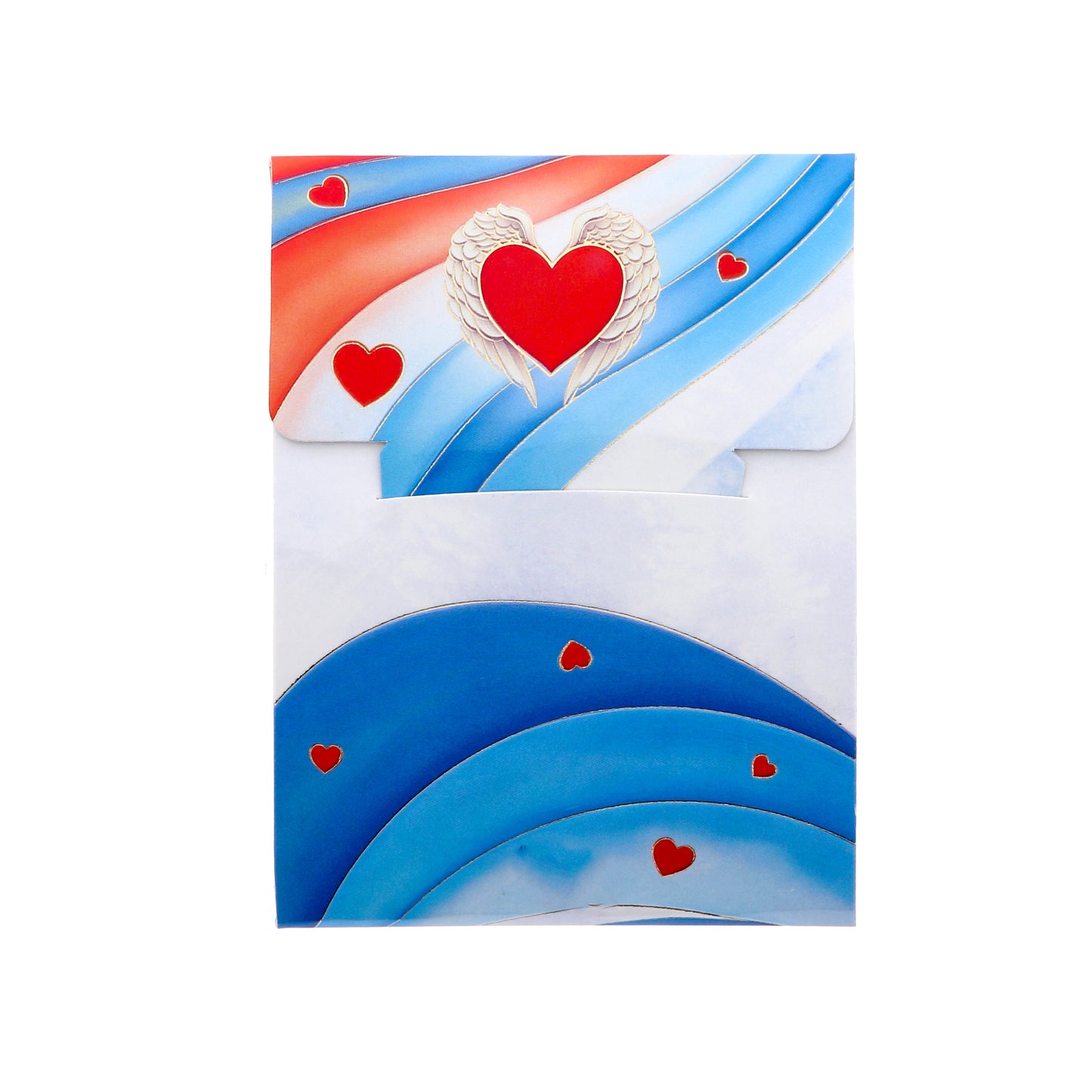 Angelo in polimero con magnete e cordoncino, per Comunione e Cresima. Dimensioni 6,5x9,5 cm

