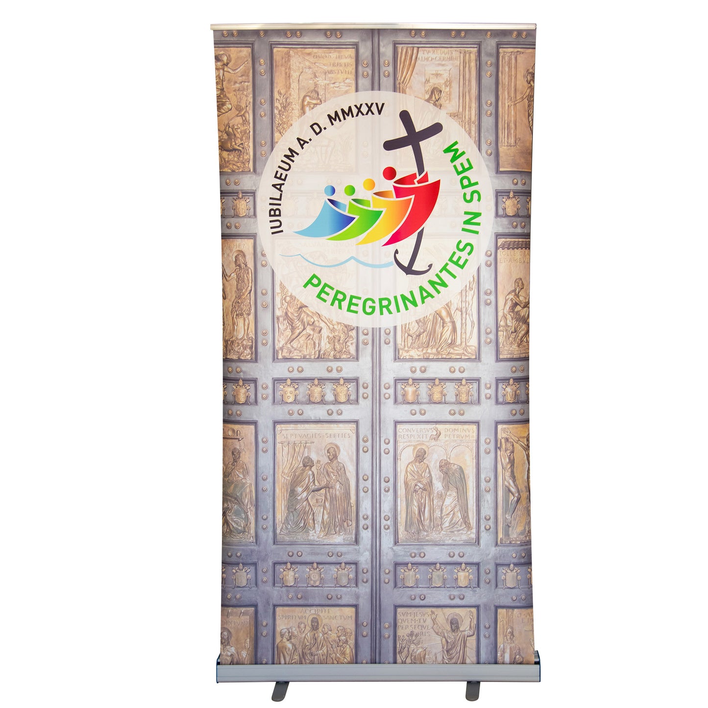 Roll Up Giubileo 2025. Dimensioni 100x200 cm