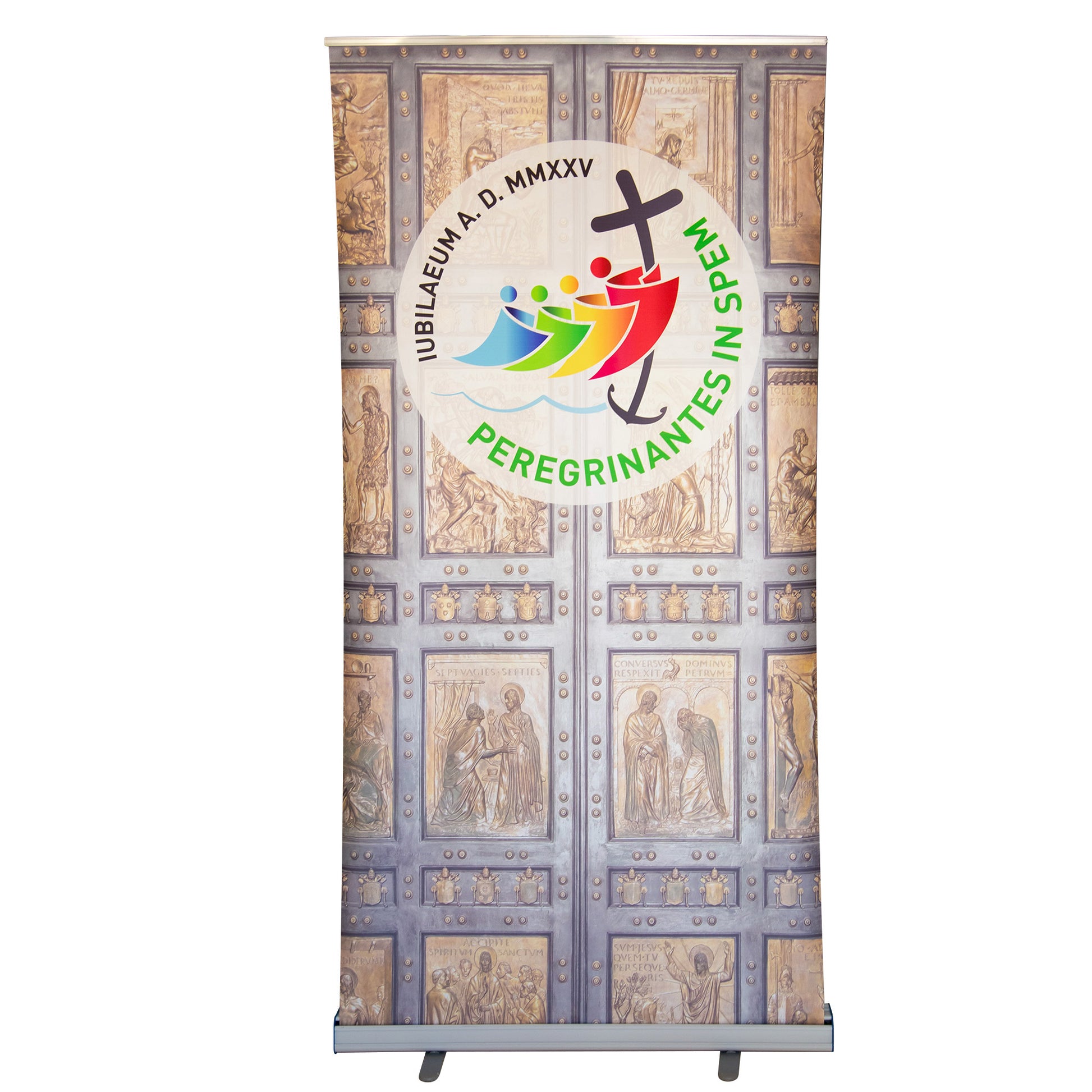 Roll Up Giubileo 2025. Dimensioni 100x200 cm