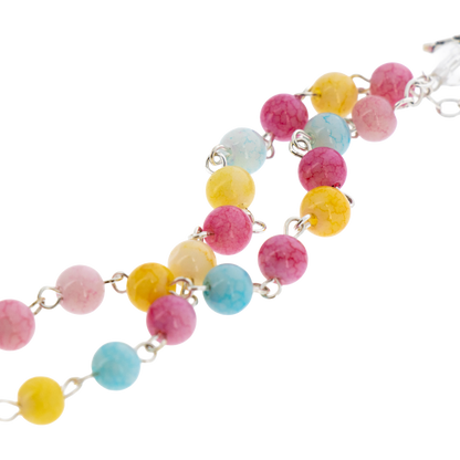 Confezione regalo libro "Rosario per i bambini nati al cielo" e Corona