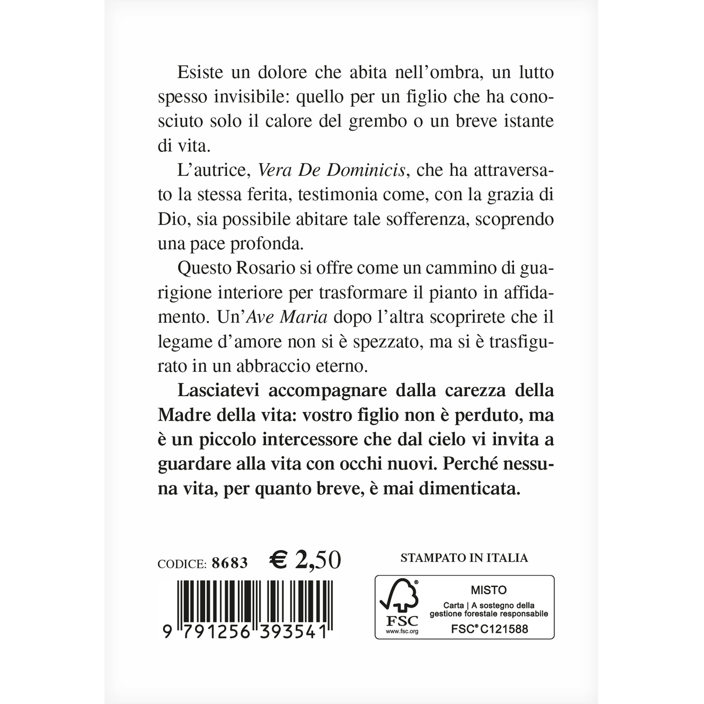 Confezione regalo libro "Rosario per i bambini nati al cielo" e Corona