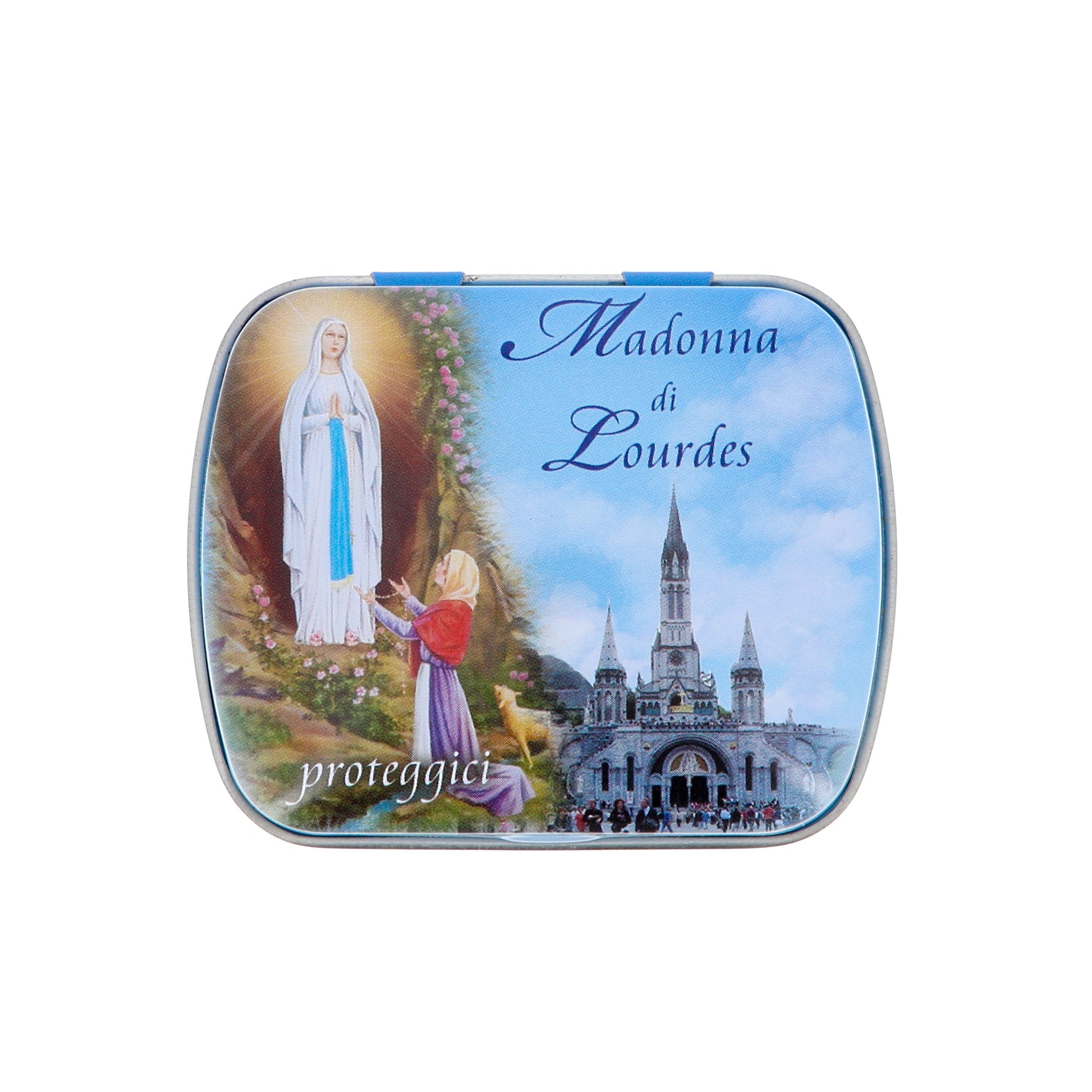 Corona con scatoletta in latta, grano 6 mm