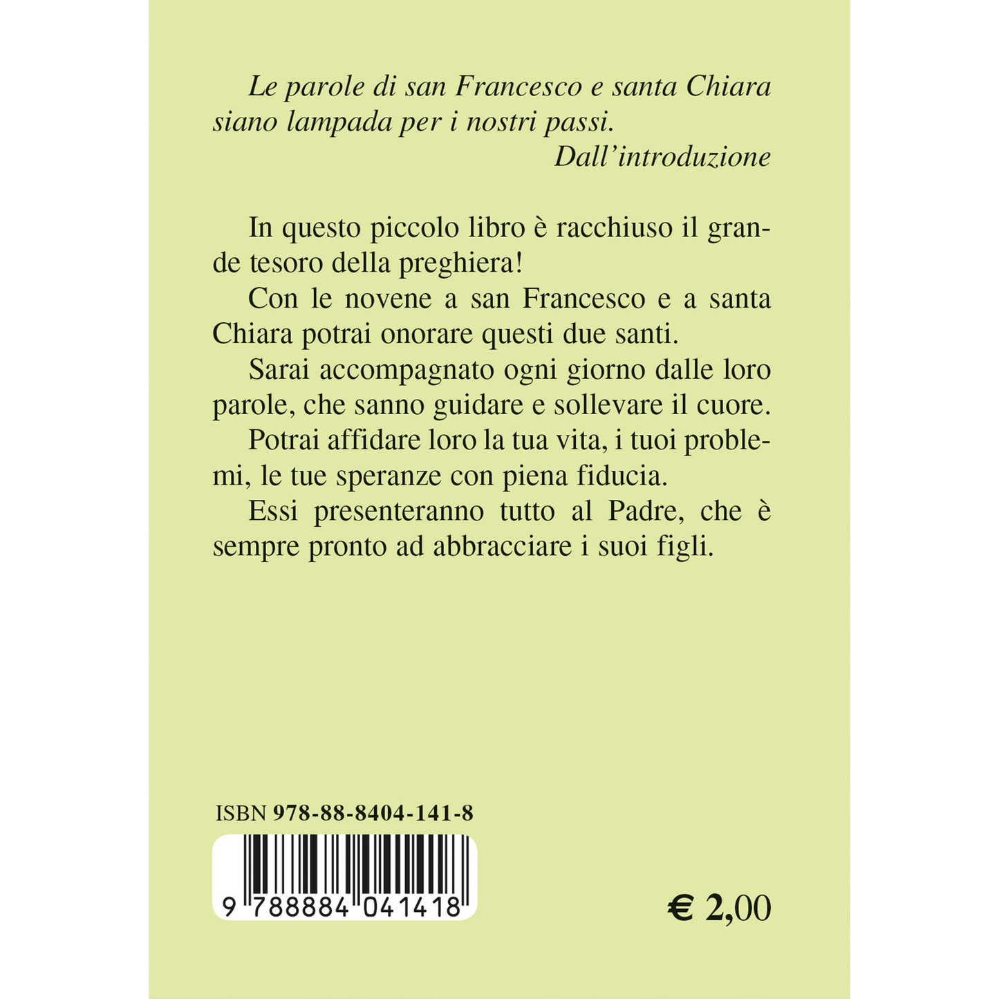 Novene a san Francesco e santa Chiara