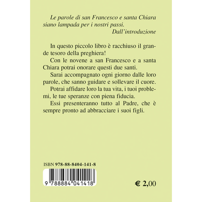 Novene a san Francesco e santa Chiara
