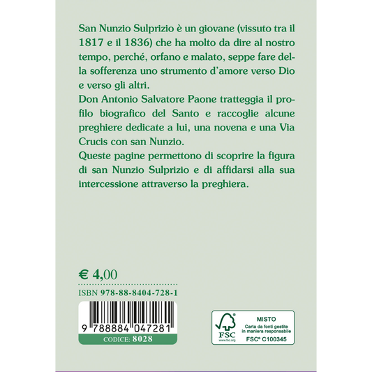 Preghiere a San Nunzio Sulprizio