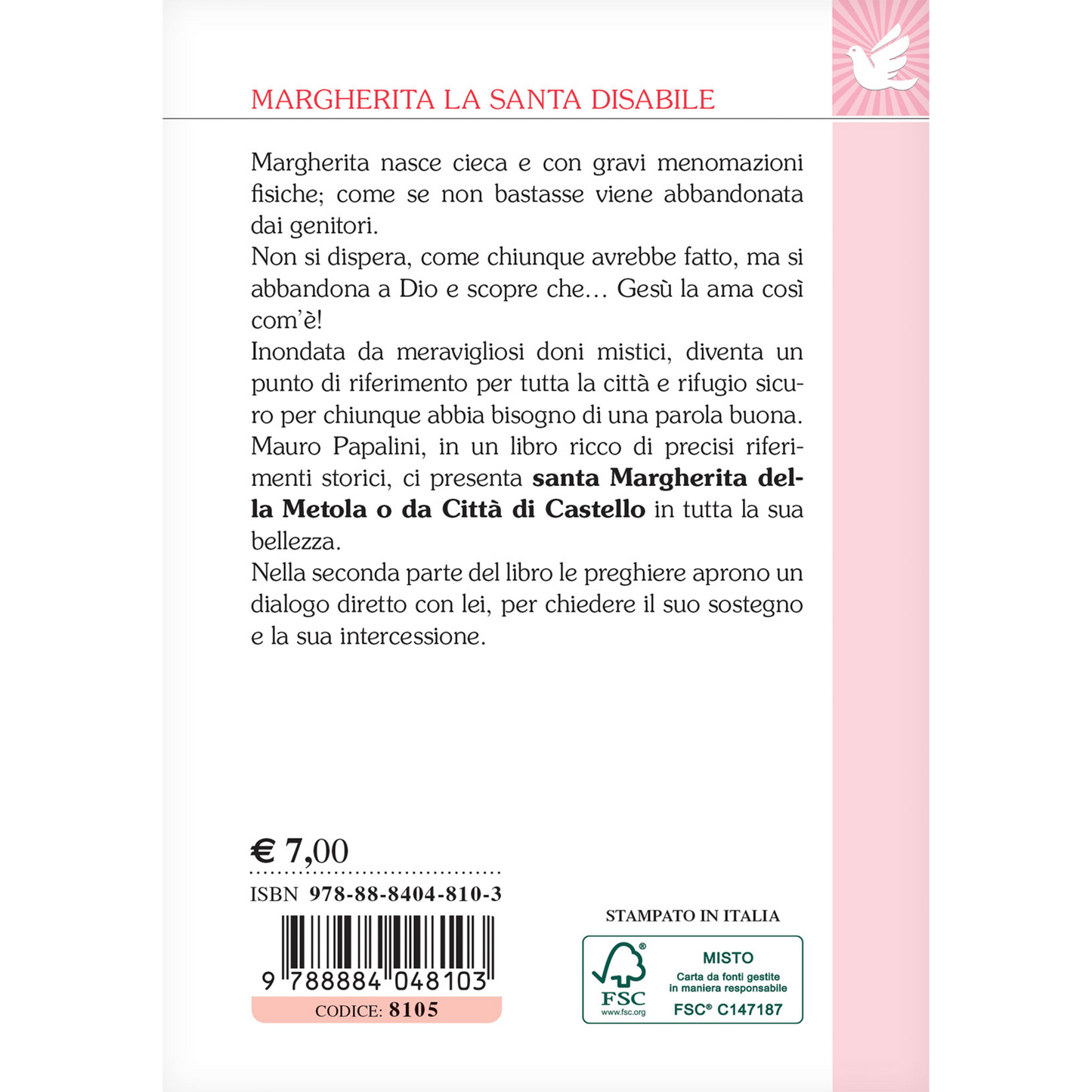 Margherita la santa disabile