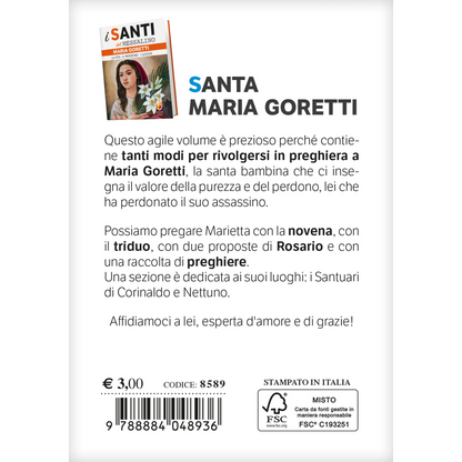 Maria Goretti. Novena, Triduo, Rosario, Preghiere. Preghiamo i santi