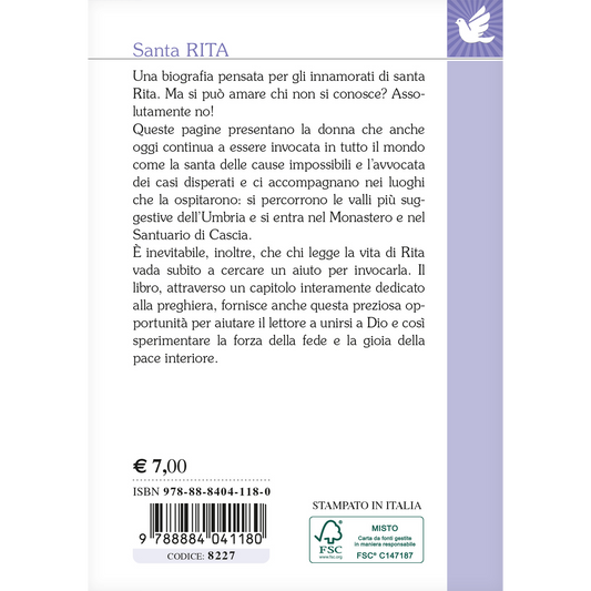 Santa Rita. Vera vita, luoghi, preghiere