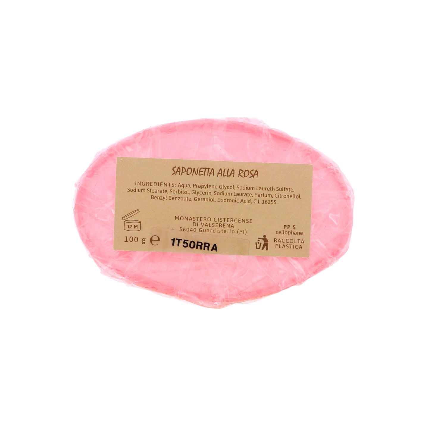 Sapone artigianale alla glicerina. Confezione da 100 gr