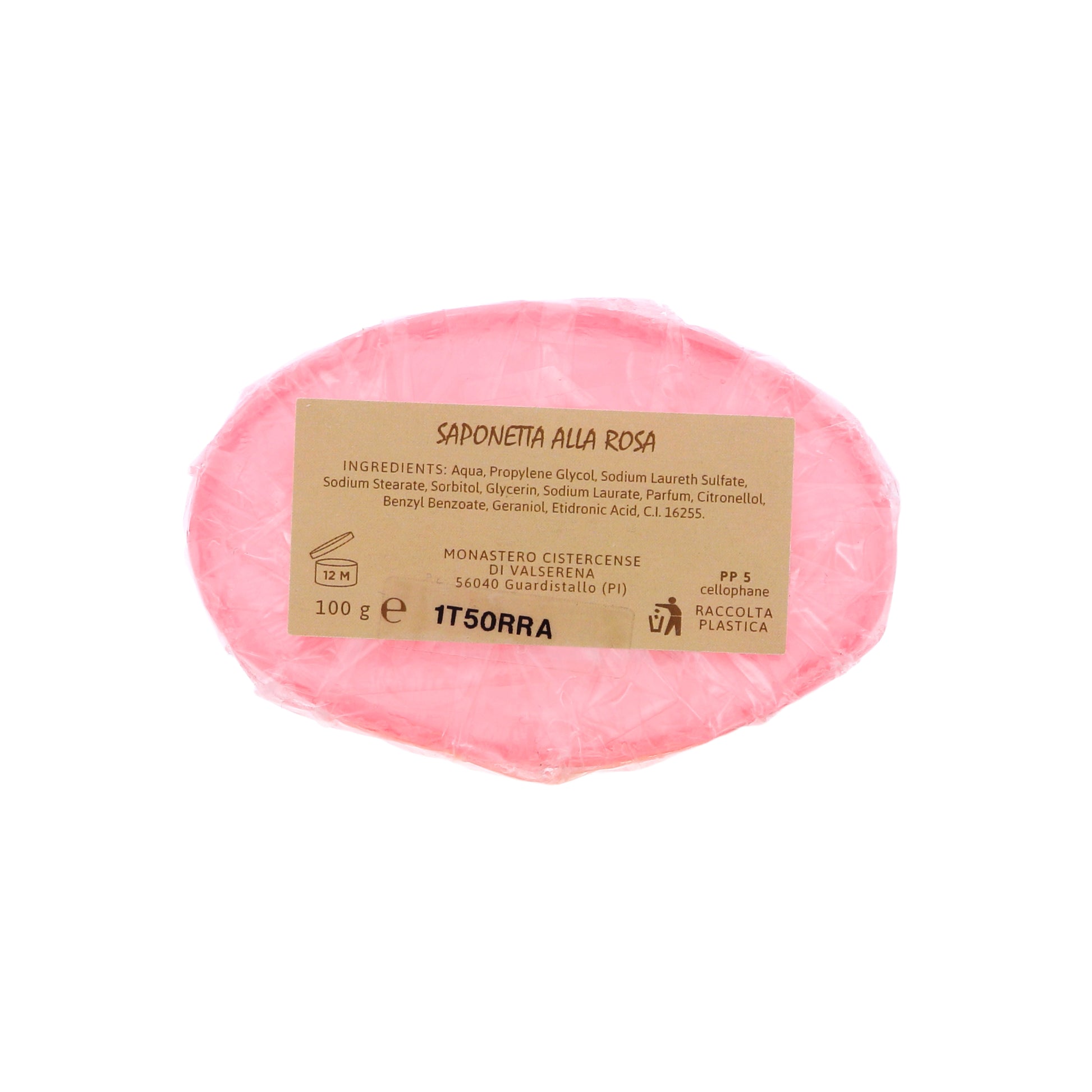 Sapone artigianale alla glicerina. Confezione da 100 gr
