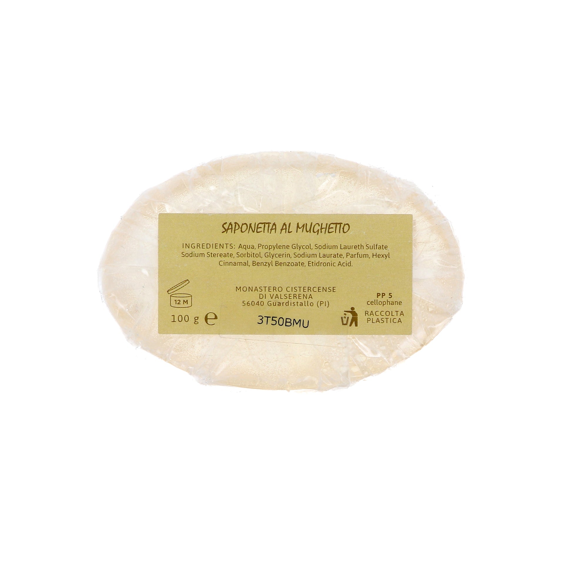 Sapone artigianale alla glicerina. Confezione da 100 gr