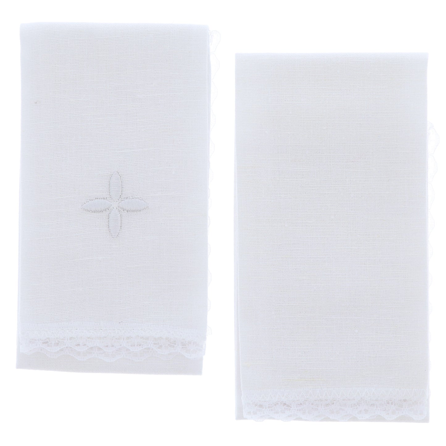 Servizio Messa Lino IHS Bianco | Corredo d'Altare