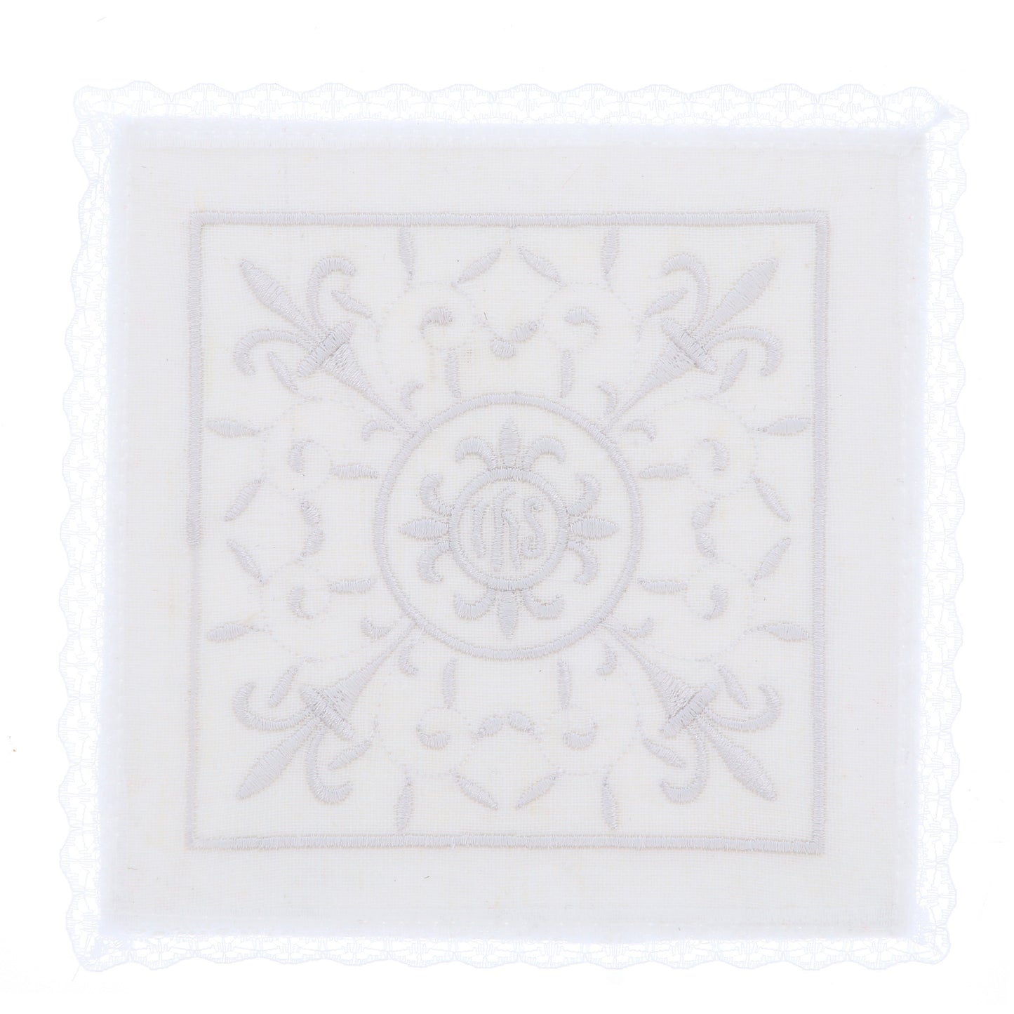 Servizio Messa Lino IHS Bianco | Corredo d'Altare