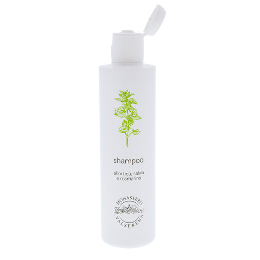 Shampoo all'ortica, detergente e delicato. Confezione da 250 ml