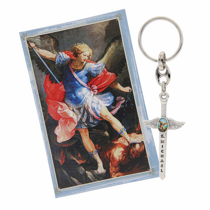 Porta-chaves Espada de São Miguel 5,5x2,5 cm
