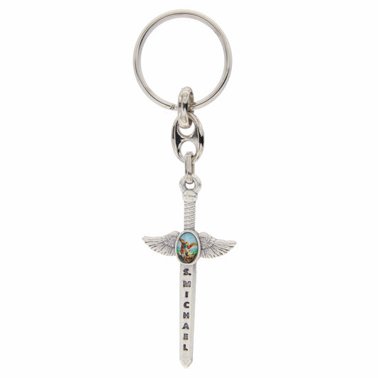 Porte-clés Épée de Saint-Michel 5,5x2,5 cm