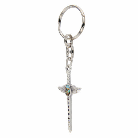 Porte-clés Épée de Saint-Michel 5,5x2,5 cm