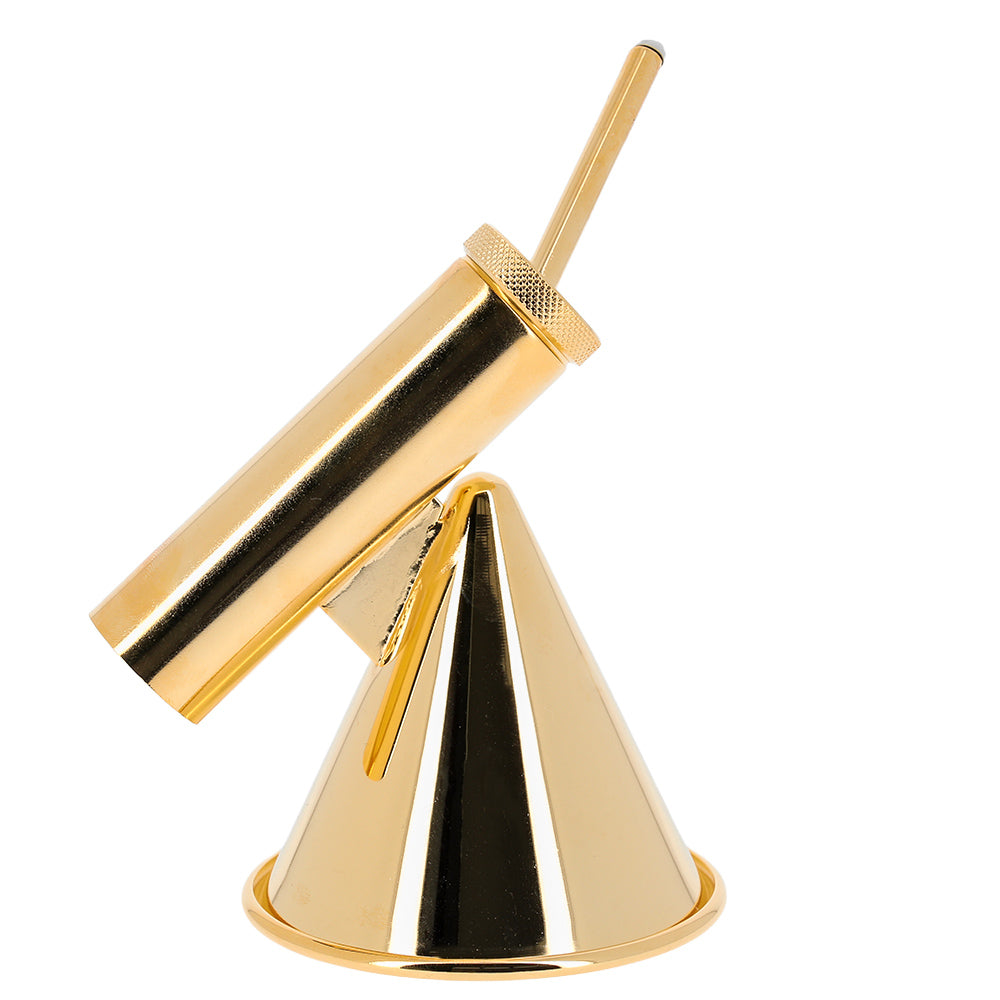 Accendi Spegni Candele Liturgico in Ottone Dorato