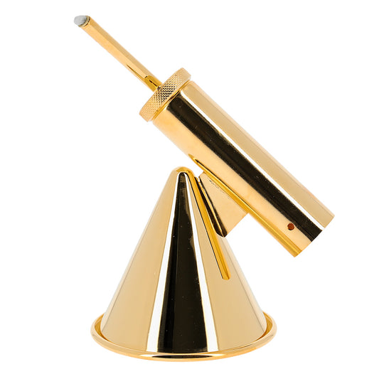 Accendi Spegni Candele Liturgico in Ottone Dorato