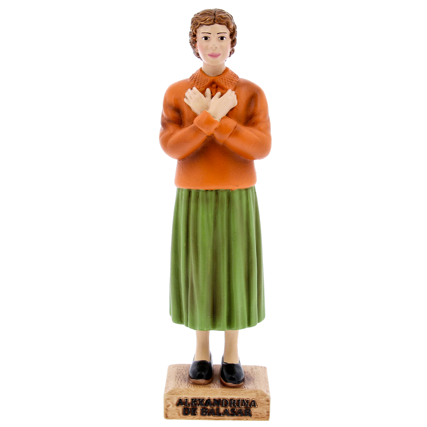 Statua Alexandrina de Balazar in polvere di marmo. Altezza 20 cm