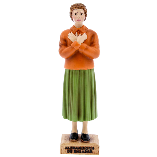 Statua Alexandrina de Balazar in polvere di marmo. Altezza 20 cm