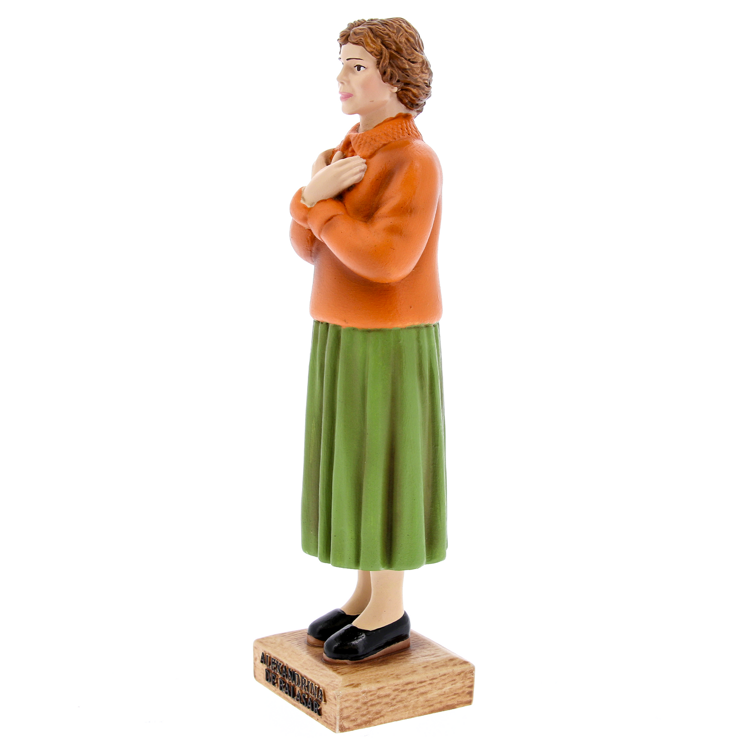 Statua Alexandrina de Balazar in polvere di marmo. Altezza 20 cm