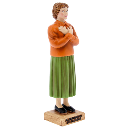 Statua Alexandrina de Balazar in polvere di marmo. Altezza 20 cm