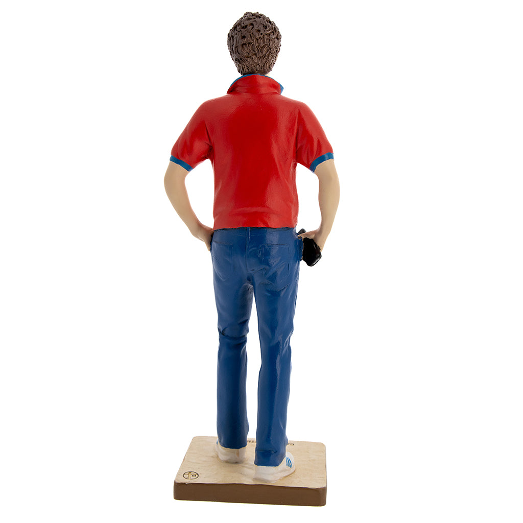 Statua Carlo Acutis in polvere di marmo colorata. Altezza 37 cm