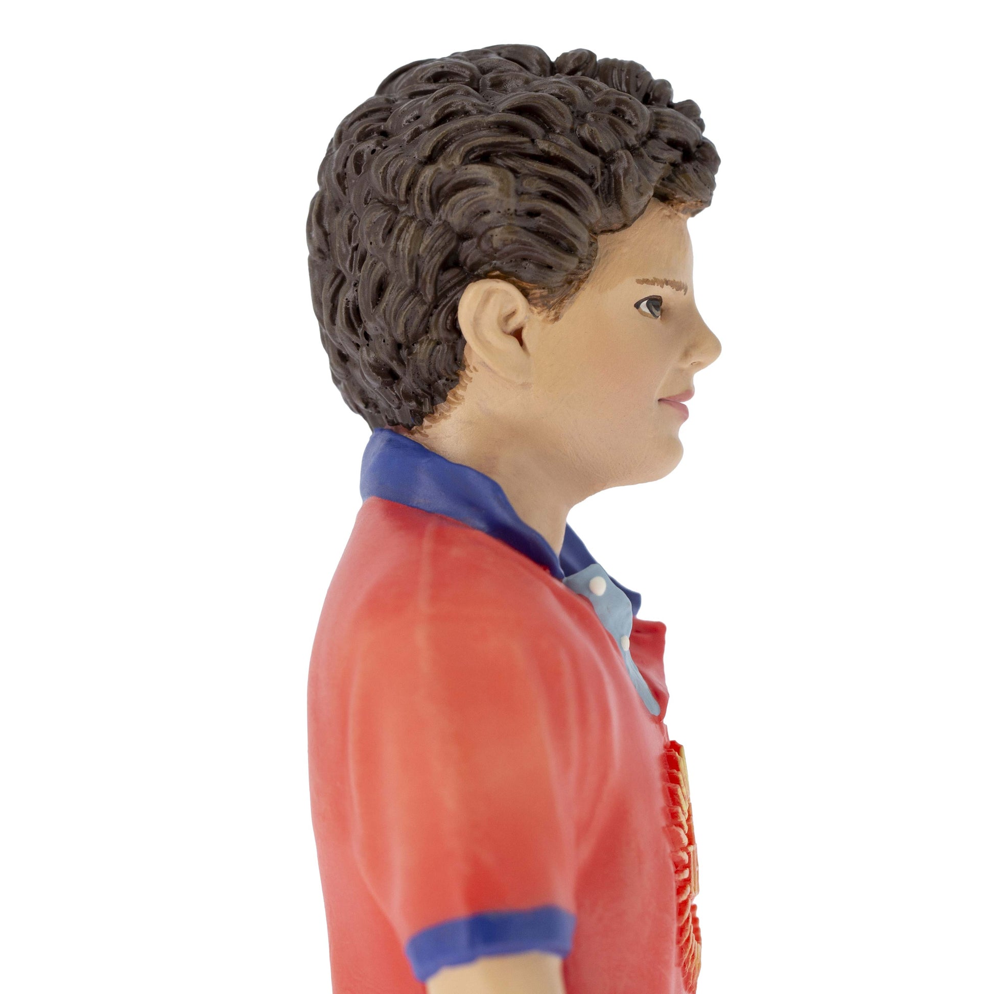 Statua San Carlo Acutis in resina colorata. Altezza 25 cm