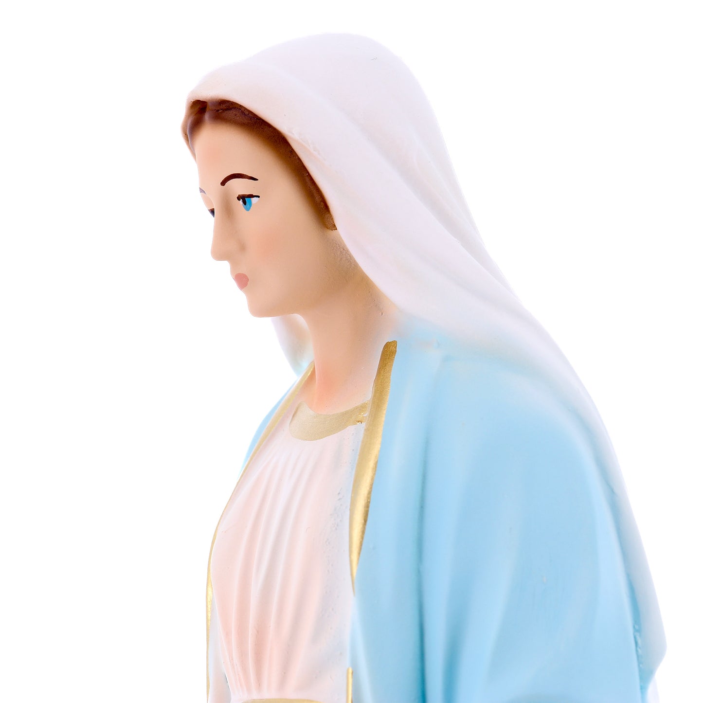 Statua Madonna Immacolata, in resina. Altezza 30 cm 
