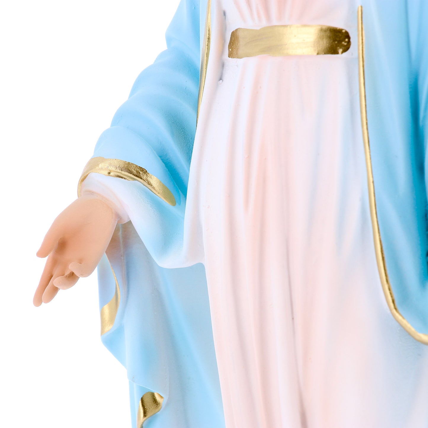 Statua Madonna Immacolata, in resina. Altezza 30 cm 
