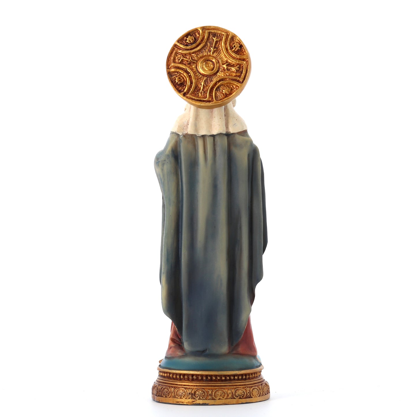 Statua Sacro Cuore di Maria in resina. Altezza 15 cm
