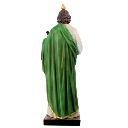 Statua San Giuda Taddeo Apostolo in resina vuota. Altezza 80 cm