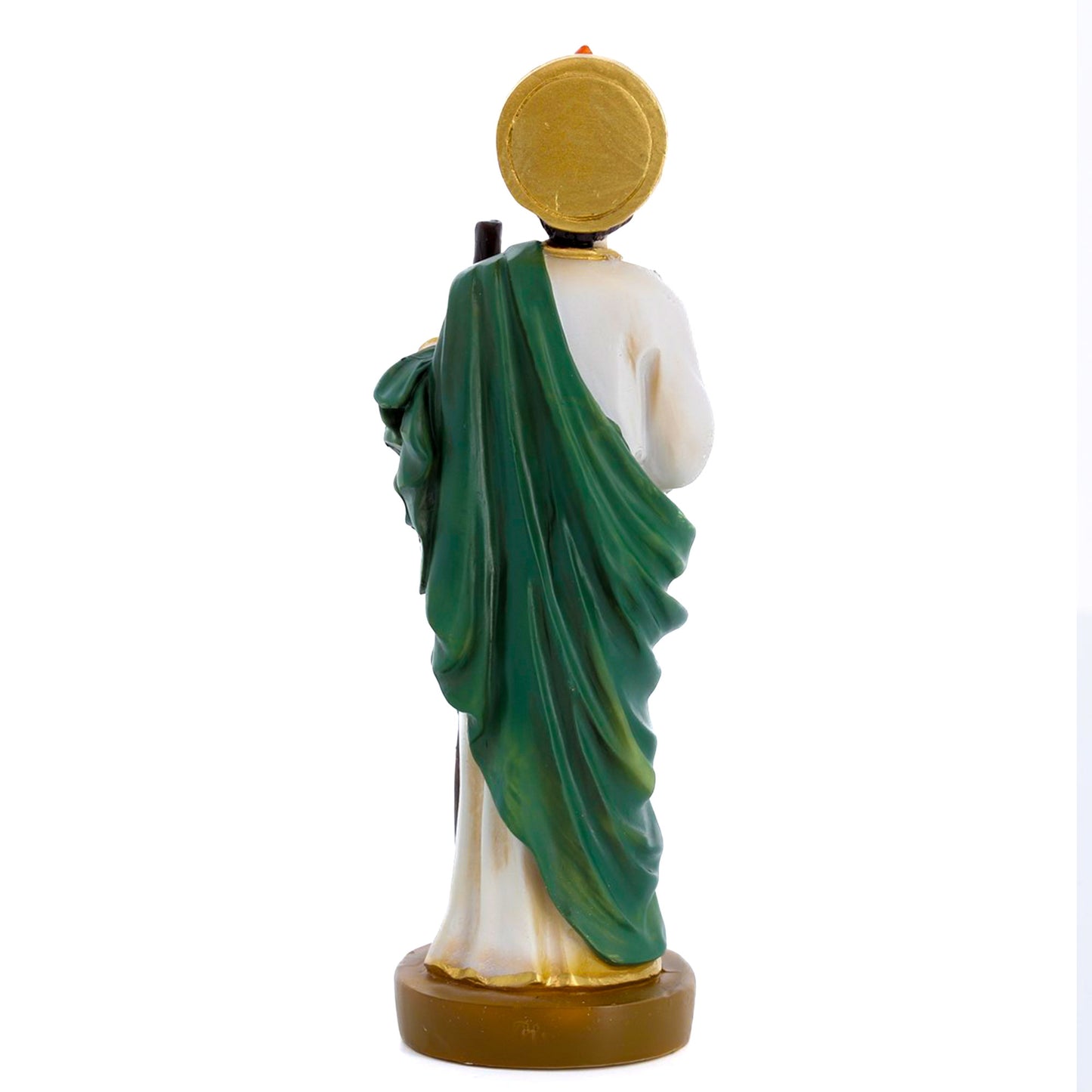 Statua San Giuda Taddeo in resina. Altezza 13,5 cm