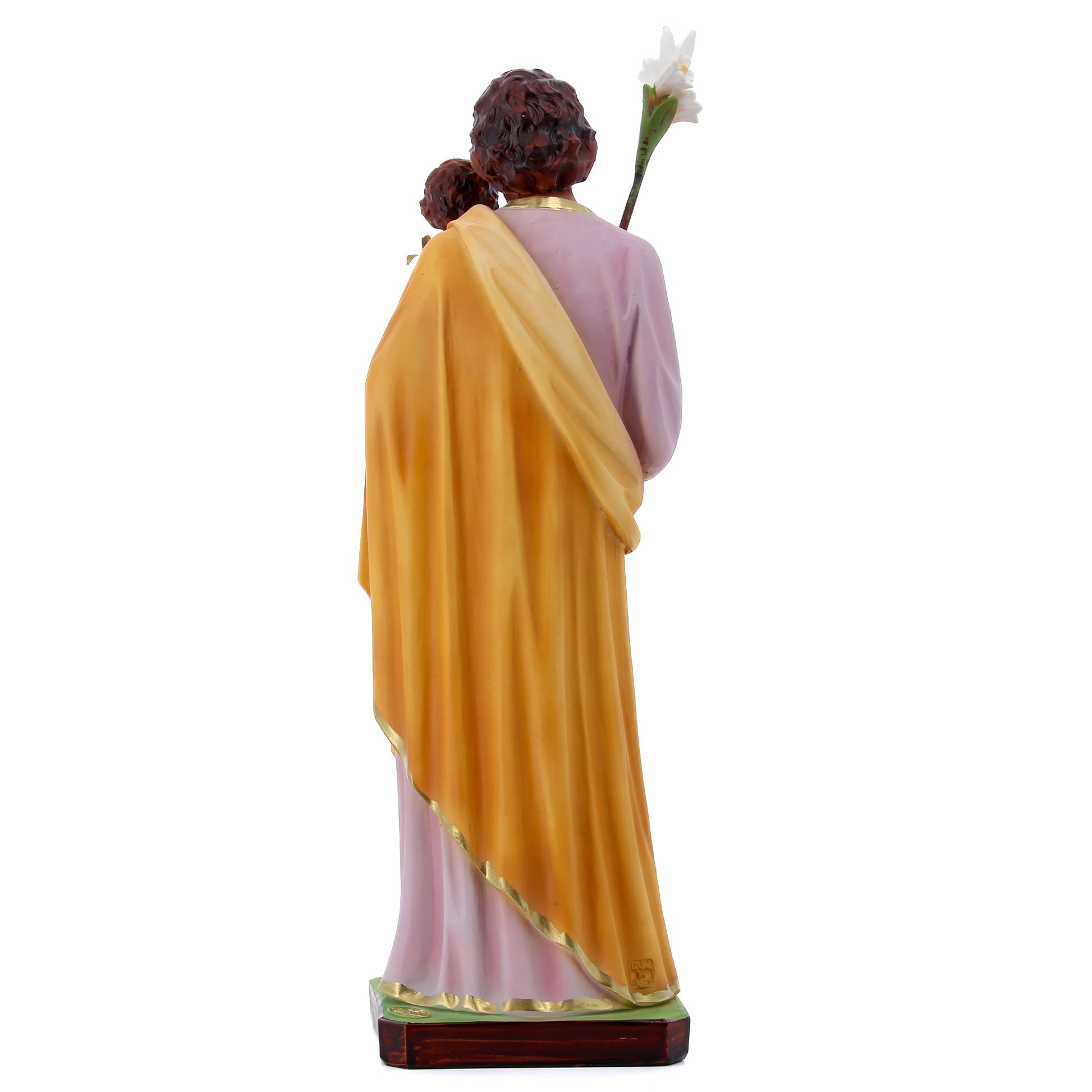 Statua San Giuseppe, in resina. Altezza 30 cm