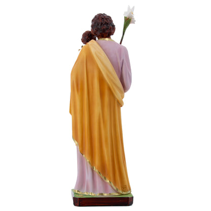 Statua San Giuseppe, in resina. Altezza 30 cm