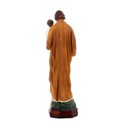 Statua san Giuseppe, in resina vuota. Altezza 65 cm