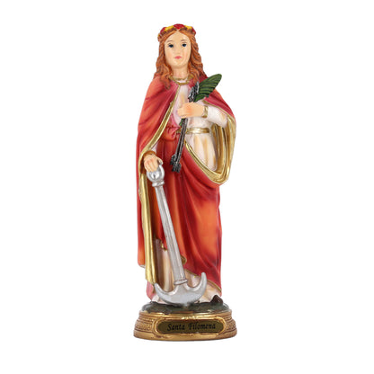 Statua Santa Filomena in resina. Altezza 19,4 cm