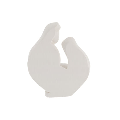 Statua in resina Sacra Famiglia. Altezza 8,5 cm