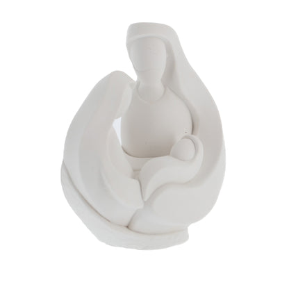 Statua in resina Sacra Famiglia. Altezza 8,5 cm